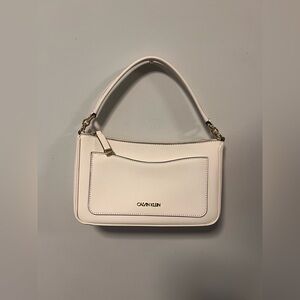 Calvin Klein Cream Shoulder Bag